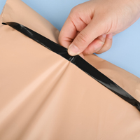 Nouveau designer rose Poly Mailer sacs d'expédition personnalisés avec logo sacs d'expédition pour express