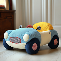 Personnalisé unisexe dessin animé voiture style maison canapé super doux nouveau Design peluche voiture canapé PP coton remplissage confortable pour un usage domestique