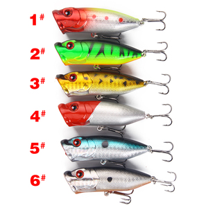Prodotti per la <span class=keywords><strong>Pesca</strong></span>, <span class=keywords><strong>Esche</strong></span> Artificiali Popper da 6,5cm 11,8g Galleggiante di Superficie, Esca Rigida di Simulazione per <span class=keywords><strong>Pesca</strong></span> in Acqua Dolce - Product Image 5