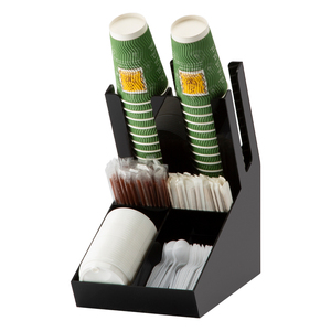 Distributeur de tasses à café et organisateur de type debout pour dépanneur Boîte de rangement pour le stockage de condiments de café - Product Image 2