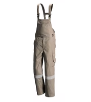 Travail de sécurité pantalon résistant au feu haute visibilité travailleurs uniformes de soudeur globaux vêtements de travail hommes travail FR bavoirs pantalons
