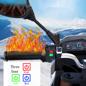 Interrupteur en alliage Poignées chauffantes d'hiver pour motocyclettes Guidon chauffant avec aluminium pour commandes - Product Image 4