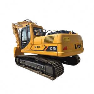 Excavadora de cadenas Liugong 922D usada de 22t a precio económico, excavadora 922D Liugong en China - Product Image 1
