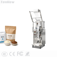 Machine de remplissage et de dosage verticale semi-automatique précise pour poudres et granulés d'épices, équipement d'emballage en sachets