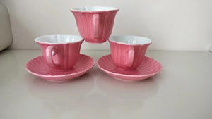 Tasses à café artisanales en céramique de Jingdezhen, couleurs personnalisables - Product Image 2