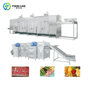 Laveuse de laitues rouges automatique pour ligne de traitement des légumes à feuilles pour salades fraîches - Product Image 4