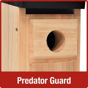 Nature Bird Products Wood Bluebird Box House Pet Houses Furniture Genre