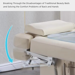 Lit de massage électrique en PVC populaire pour spa et salon, lits de beauté chauffants à l'eau pour école, hôtel et chambre à coucher - Product Image 3