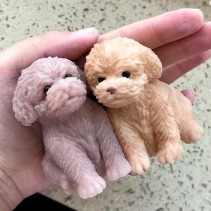 Bougie personnalisée en forme d'animal FRHY, bougie parfumée en cire écologique de haute qualité, chien Teddy, pour mariage, festival, fête, cadeaux - Product Image 5