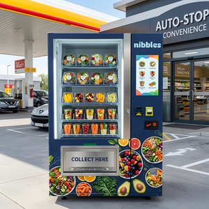 JFP Outdoor IoT Fresh Fruit Vending Machine With <b>Elevator</b> Smart Cloud Management Refrigerated Self Service Equipped With Tempera - Product Image 1