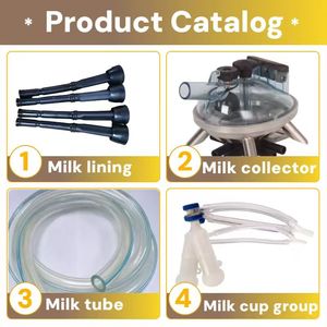 Líneas Cortas de Ordeño para Cabras Modelo G321 de AERTAI, Precio de Fábrica, Material de Goma/Silicona, 1 Año de Garantía para Uso Agrícola - Product Image 5
