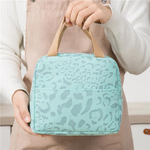 Bolsa de almuerzo térmica portátil pequeña, caja de comida para niñas, fiambrera duradera impermeable para oficina, caja con aislamiento de hielo, bolsa Ins para acampar - Product Image 6