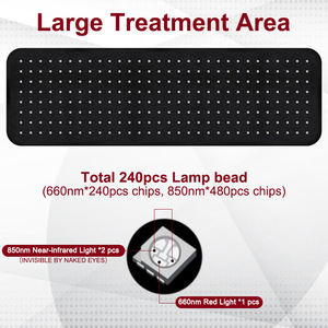 SWIDA SD-T240 Couverture en plastique personnalisée à LED infrarouges pour thérapie par la lumière <span class=keywords><strong>rouge</strong></span>, rechargeable, 660nm 850nm, pour le soin des douleurs corporelles des animaux de compagnie et des chevaux - Product Image 4