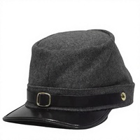 reproducción de una gorra tipo kepi o forage cap de infantería de la Unión en la Guerra Civil Americana