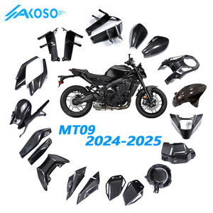 AKOSO Juego de Carenados Completos de Carbono Preimpregnado para Autoclave, Carenados Completos de Fibra de Carbono Seca 3K Real para Yamaha MT09 SP 2025-2026 - Product Image 1