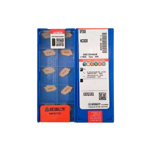 KORLOYS SP300 PC9030 Tungsten Carbide Groove Insert Mengubah Alat Pemotong