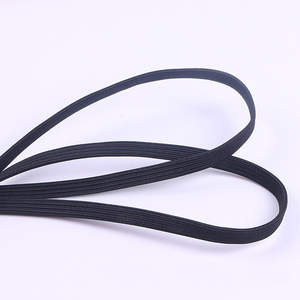 3mm4mm5mm6mm8mm10mm12mm bện ban nhạc đàn hồi nhà máy bán buôn trong kho trắng đen màu dệt kim bện ban nhạc đàn hồi - Product Image 4