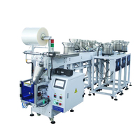 Machine de conditionnement d'articles sanitaires de matériel de comptage automatique à grande vitesse Machines d'emballage de vis rotatives de bobine d'acier de boulon en métal