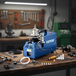 Compresor de Aire de Alta Presión Vevor 4500Psi 110V con Parada Manual para Tareas de Alta Presión - Product Image 2