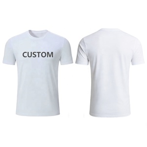 T-shirt de sport blanc personnalisé, respirant, à séchage rapide, pour l'entraînement, OEM ODM - Product Image 3