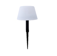 Lampe de table LED sans fil rechargeable moderne de haute qualité avec contrôle tactile ABS et métal pour chambre à coucher