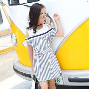 Fournisseur chinois de robes décontractées pour filles, vêtements pour enfants, défilé de mode pour enfants - Product Image 2