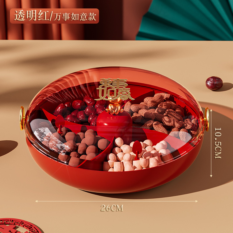 ฝาปิดสีแดงโปร่งใส ขอให้ทุกความปรารถนาของคุณเป็นจริง