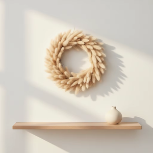 <span class=keywords><strong>Guirlande</strong></span> de fleurs en herbe de queue de lapin séchée naturelle de haute qualité 40 cm pour Pâques et la fête des mères Décoration de la maison par Softdream - Product Image 6