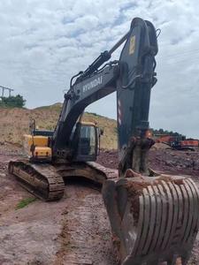 Excavatrice sur chenilles Hyundai HX220HD d'origine coréenne d'occasion, moteur Yanmar, haute efficacité, bon état, vente avec roulement de pompe - Product Image 3