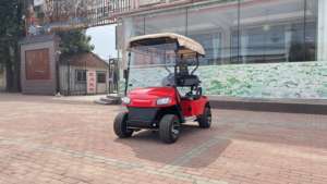 Voiture de golf électrique au prix le plus bas voiture de golf 4 places mini voiture de golf essence - Product Image 4