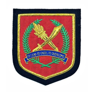 Parche bordado 3D personalizado, parche bordado promocional, suministro directo de fábrica, insignia bordada para coser - Product Image 3