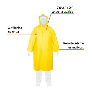 BOX 5 Trench-coat imperméable double couche, taille S, TRUPER - Product Image 2