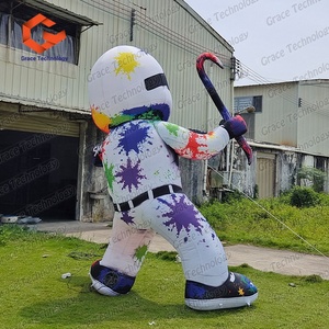 Astronaute gonflable géant pour fête d'Halloween, <span class=keywords><strong>carnaval</strong></span>, spectacle sur scène - Product Image 5