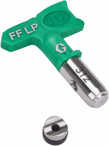 Nouvelle buse de pulvérisation sans air réversible à basse pression en alliage d'aluminium FFLP312 à finition fine RAC X 312 pour pulvérisateur de peinture - Product Image 4