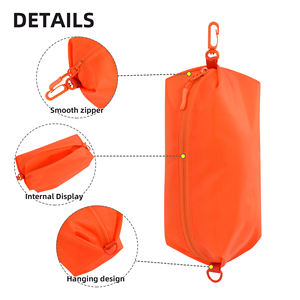 <span class=keywords><strong>กระเป๋า</strong></span>ใส่ของแบบพับได้กระเป๋าใส่ของน้ำหนักเบา<span class=keywords><strong>กระเป๋า</strong></span>เครื่องสำอางหลากสีกันน้ำออกแบบโลโก้ได้ตามต้องการ - Product Image 4