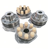 Accouplement flexible en nylon robuste, connecteur d'arbre flexible torsionnel pour systèmes de transmission de moteurs et de pompes industriels
