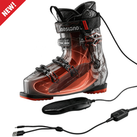 Mini-séchoir à chaussures de voyage avec rotation à 360° °   Chauffe-chaussures électrique portable à circulation d'air chaud pour bottes de randonnée, baskets et gants