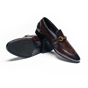 High-end Fashion Design Comfortable Durable Genuine Leather Pointed Oxford-style Anti-slip Men's Casual <b>Shoes</b> for All Seasons - Product Image 5