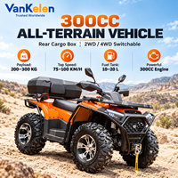 Véhicule tout-terrain puissant à 4 roues motrices, à essence, 4x4, quad pour le désert, les zones humides et les chemins accidentés