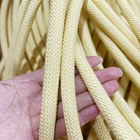 Corde tressée en fibre d'aramide haute résistance 1-30mm ignifuge et résistant à la chaleur pour l'emballage