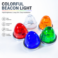 Neue Universelle DC 12V 24V LED-Seitenmarkierungsleuchte IP67 Wasserdicht Oberflächenmontage ABS-Kunststoff Modern/Industriell LKW Anhänger Wohnmobil