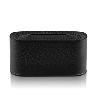 Diffuseur d'huiles essentielles et humidificateur ultrasonique avec lumière d'ambiance pour chambre, bureau et voiture, design en plastique