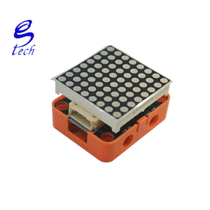 Module d'écran matriciel à points 8x32 de haute qualité, marque originale, lumière rouge, avec puce MAX7219, interface Ph2.0, noir, 5V - Product Image 4