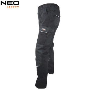Men's Black Double Knee Work Carpenter Pants Denim Jeans <strong>Painter</strong> Custom Regular Cargo Pants for Men Leisure <strong>Trousers</strong> - Product Image 3