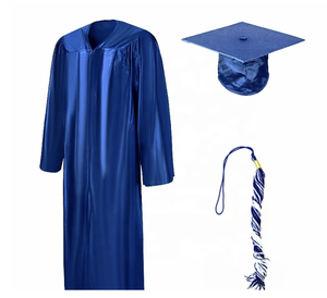 Venta al por mayor de personalización personalizada logotipo adulto profesional académico soltero graduación gorra vestido conjunto uniforme escolar - Product Image 1