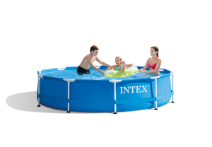 Piscine familiale de camping en plein air <span class=keywords><strong>Intex</strong></span> 28200 avec support de tuyau rond Outils et accessoires de piscine transfrontaliers - Product Image 2