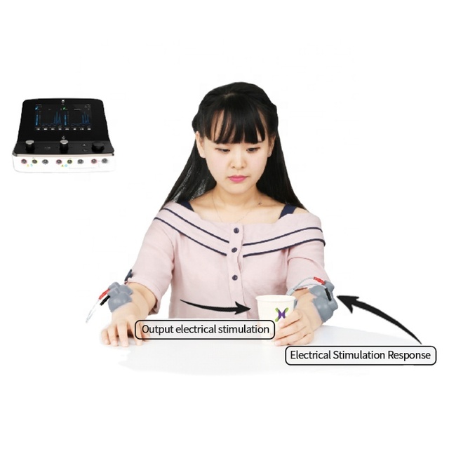 2025 Innovative XFT-2003K Surface EMG Biofeedback FES Physical Therapy Equipment Nerve Muscle Stimulator Rechargeable Battery CE