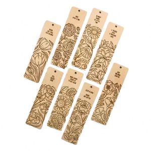 High Quality Custom <b>Bookmark</b> Laser Engraving Wooden <b>Bookmarks</b> Wood Crafts - Product Image 1