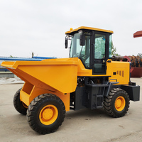 4WD Dumper Mini 3 tonnes 5 tonnes 6 tonnes 10 tonnes hors route camion à benne basculante Diesel Mini Dumper Truck en vente chaude