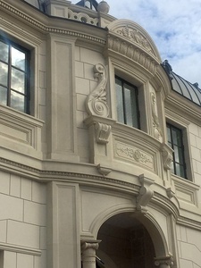 Villa de luxe moderne en travertin, revêtement mural en pierre naturelle polie, solution complète pour l'extérieur et l'intérieur, fournisseur d'usine sur mesure - Product Image 6